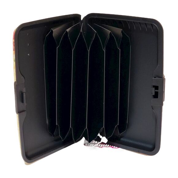 Womens RFID Blocking Metal Wallet Lot Credit Card Holder Dog Girlfriend Carpool - Picture 7 of 7